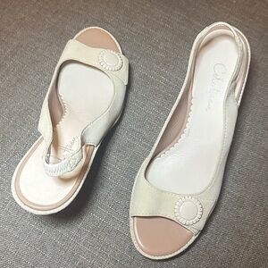 Cole Haan Off White Women's Sandals
